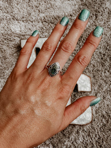 Paua Sterling Silver Ring