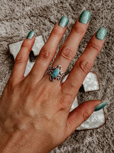 Western Turquoise Ring