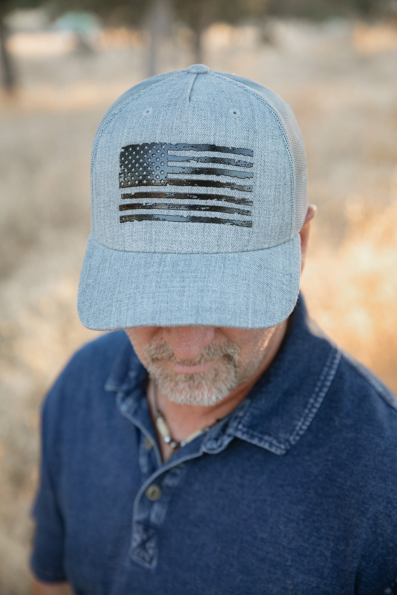 Flag Patch Mesh Cap