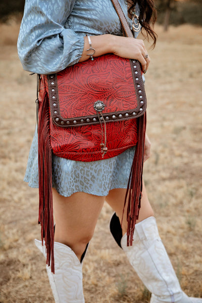 Cherry pops Leather Bag