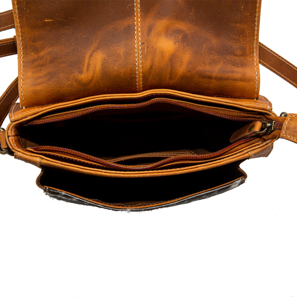 Samson Trails Leather Cowhide Bag