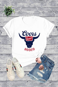 "Coors Banquet Rodeo" Graphic T-Shirt