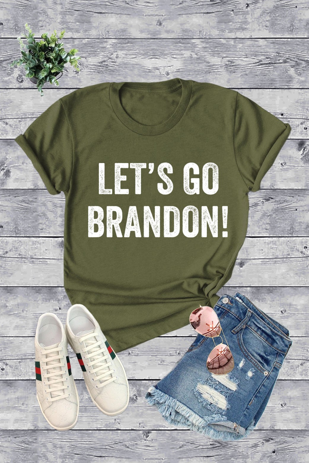 "Let's Go Brandon" Graphic T-Shirt