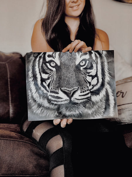 Hand Drawn Tiger