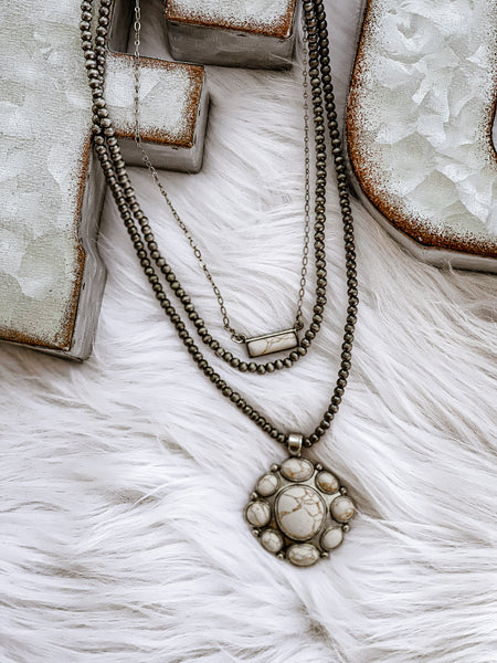 Willow Grove Layered Pearl Necklace