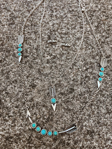 Arrow Rock Layered Necklace Set