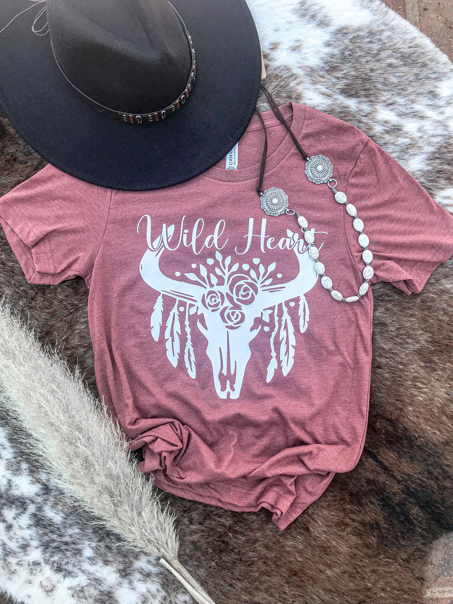 "Wild Heart" Graphic T-Shirt