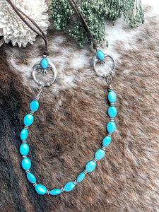 Beaded Double Cord Necklace