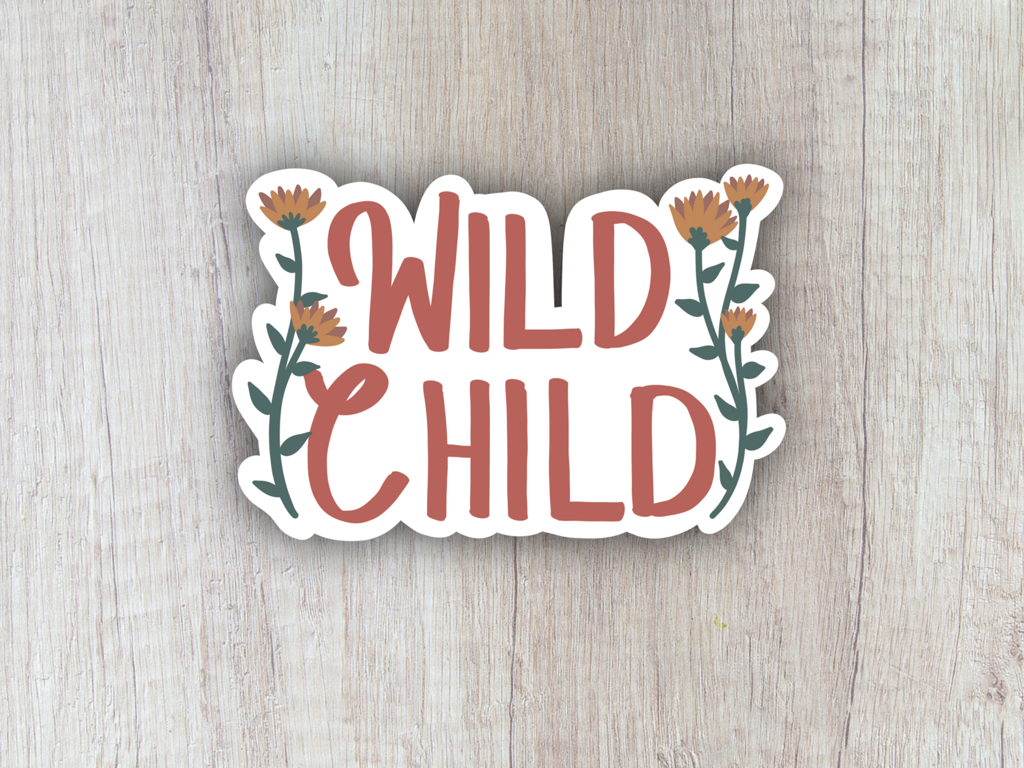 "Wild Child" Sticker