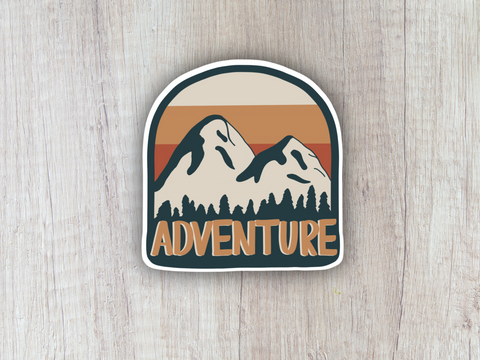 "Adventure" Sticker