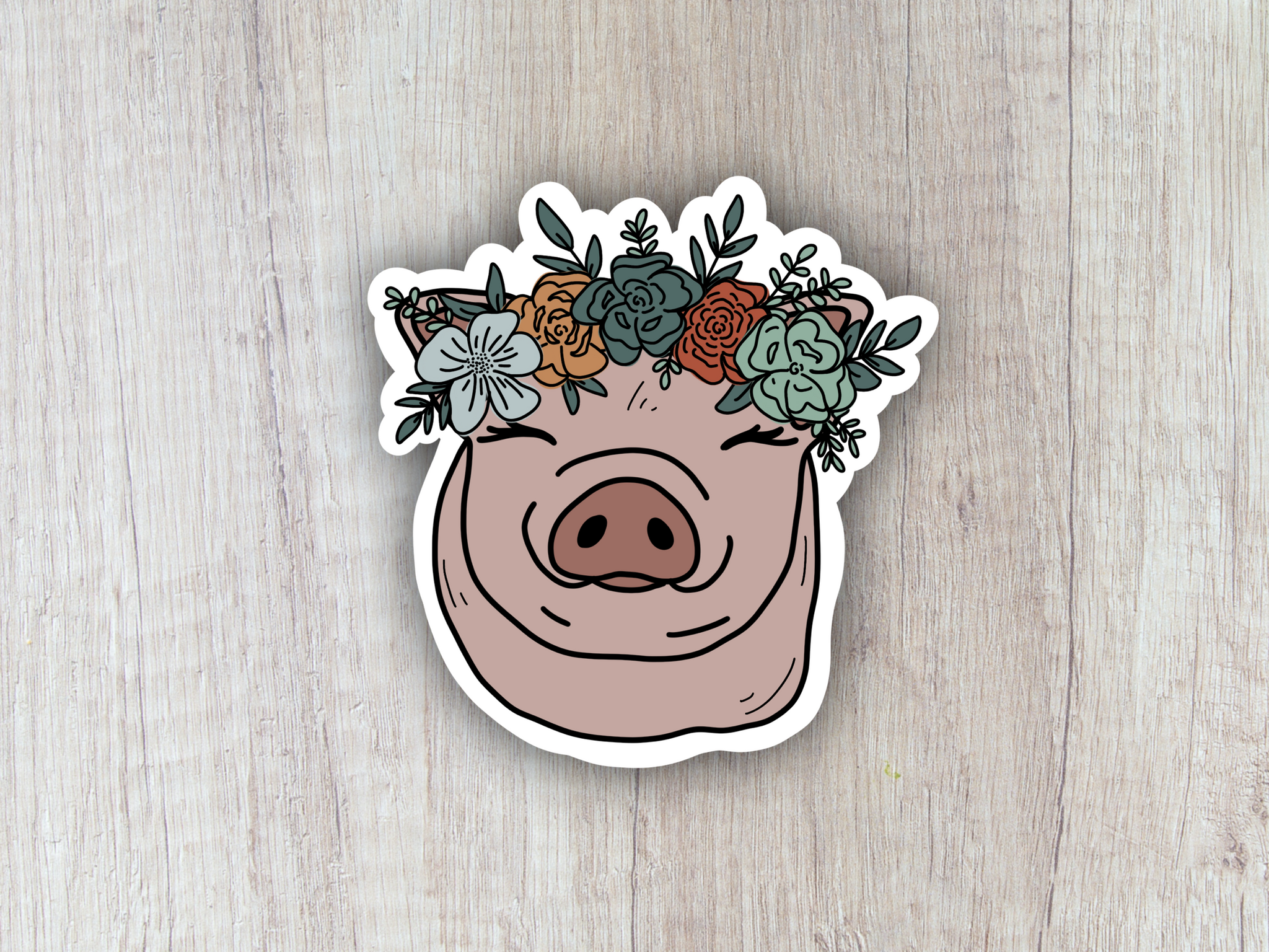 "Pig" Sticker