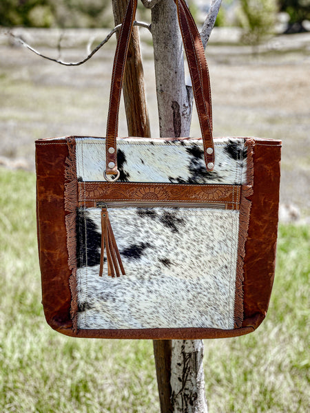 Oakley Specks Canvas Cowhide Bag
