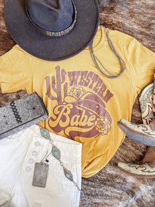 “Western Babe” Graphic Tee