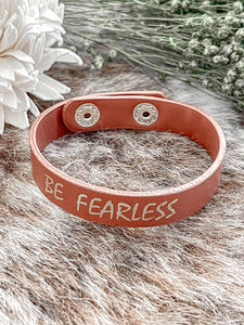 Be Fearless Cuff Bracelet