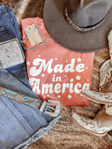 "Made In America" Graphic Tee