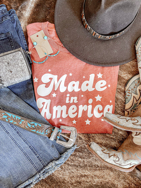 "Made In America" Graphic Tee
