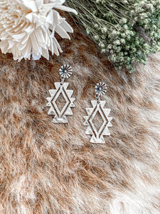 New Mexico Diamond Earrings