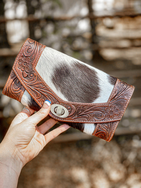 Leather Cowhide Wallet