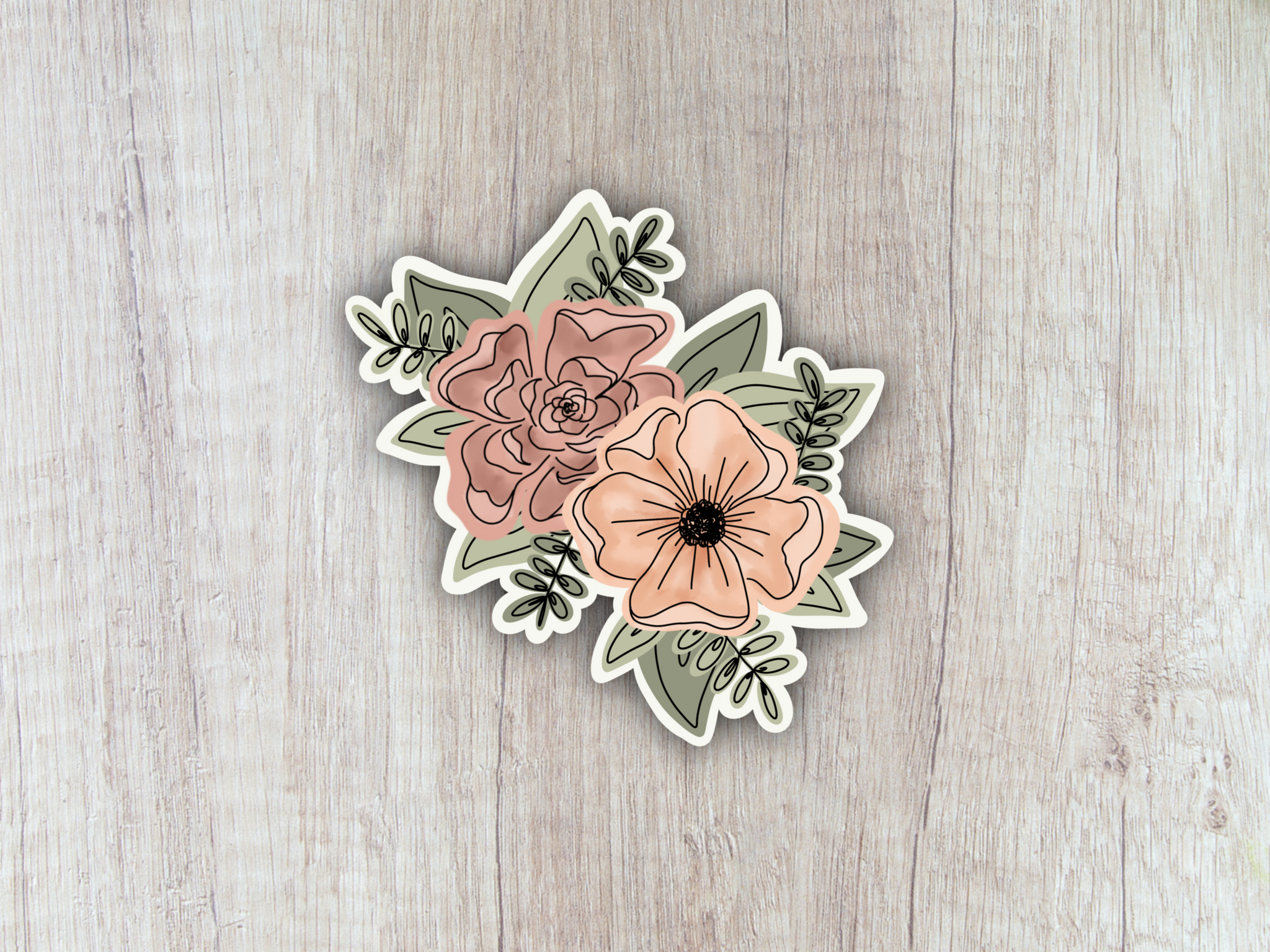 “Flower” Sticker
