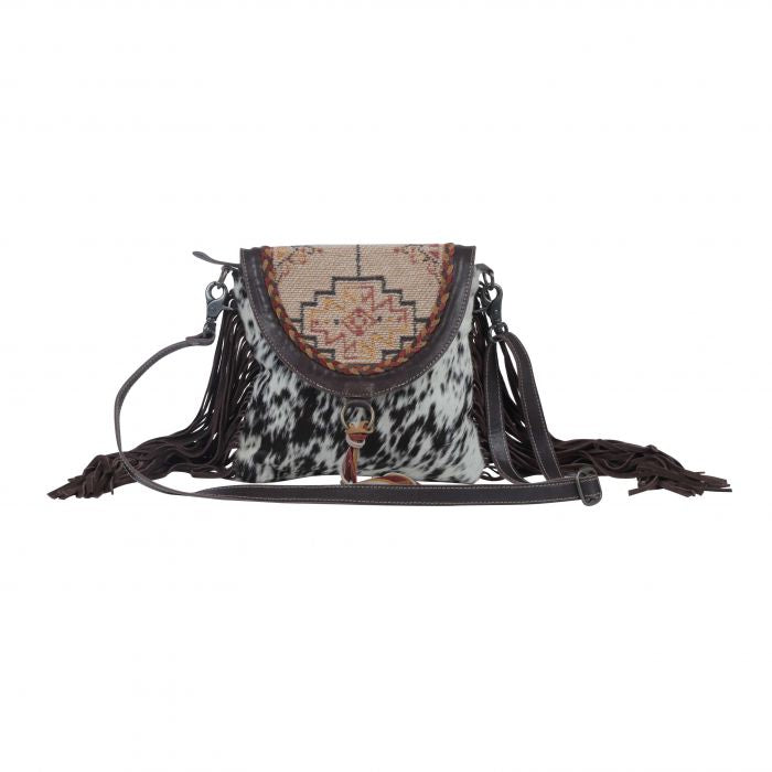 Speckled Cowhide Leather Purse