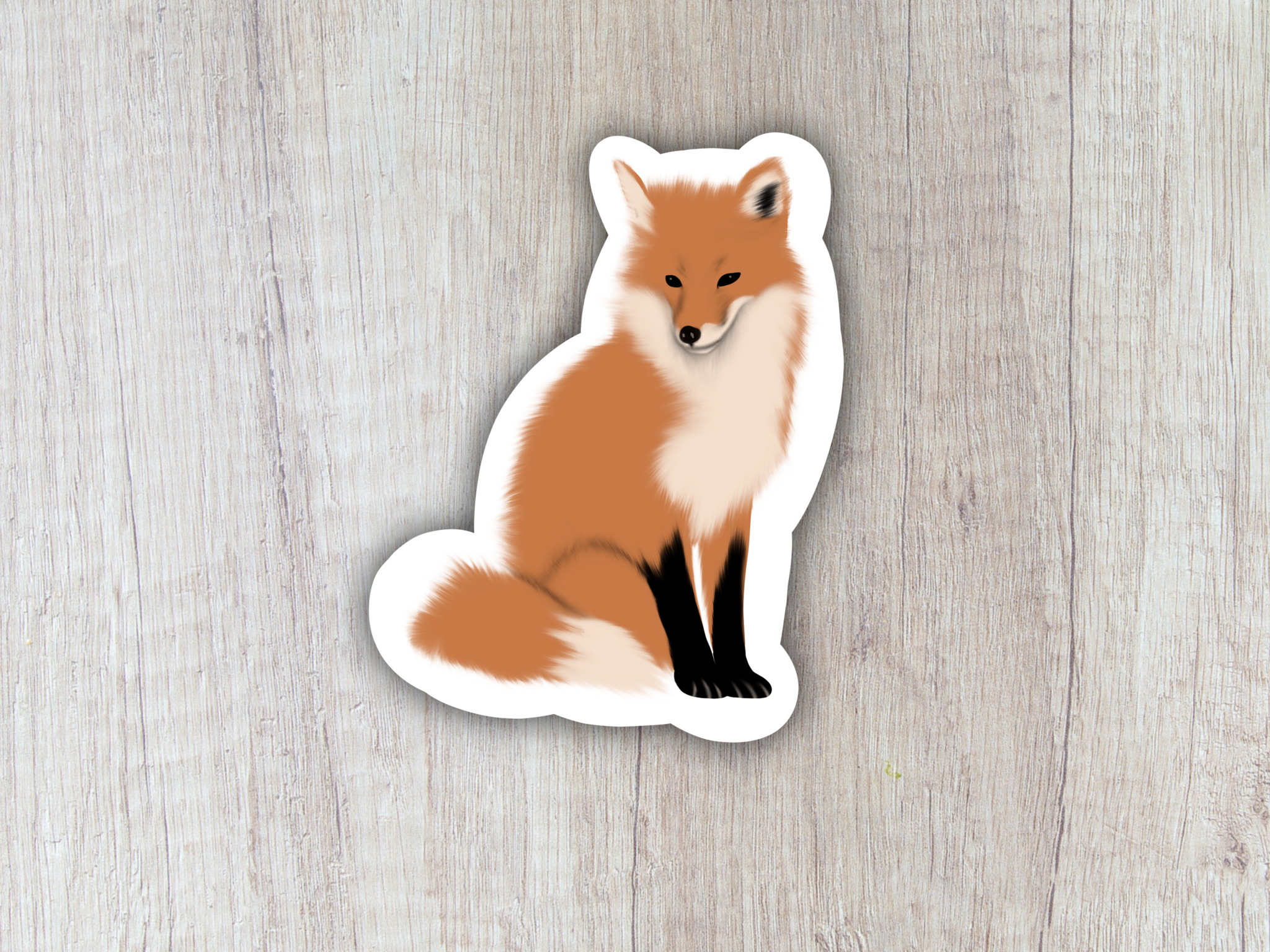 “Fox” Sticker