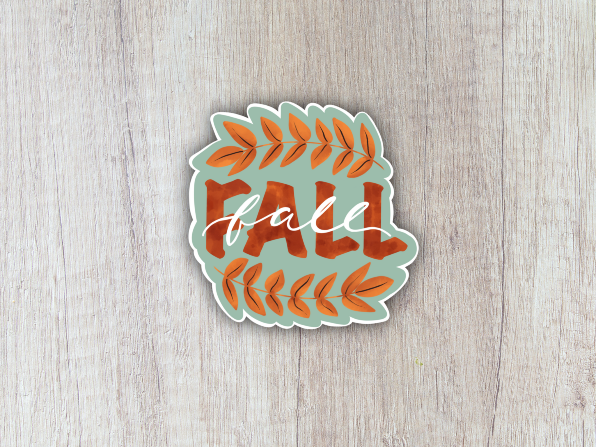 “Fall” Sticker