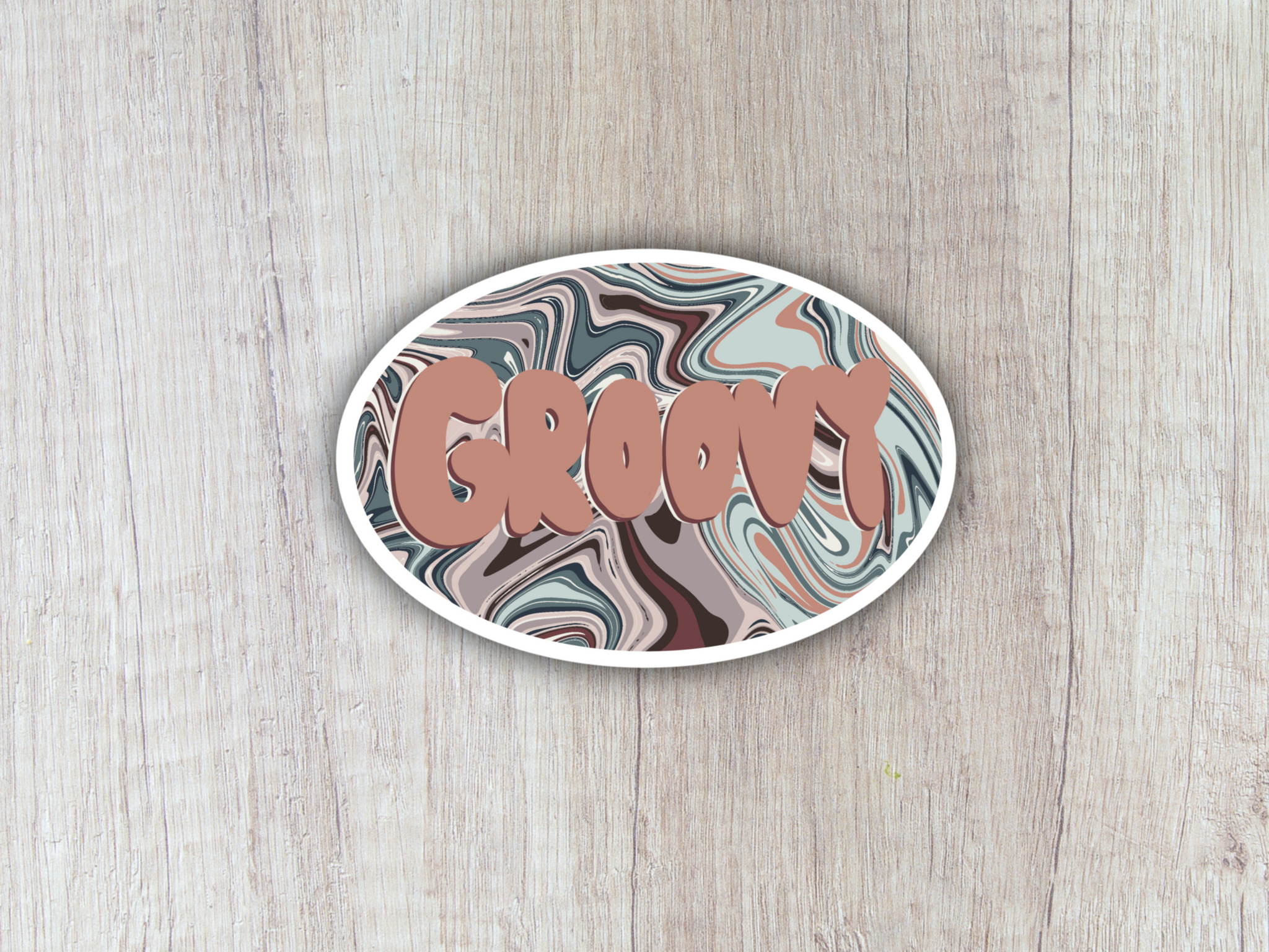 “Groovy” Sticker